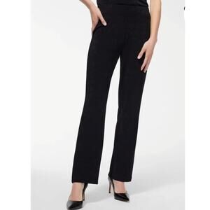 CHICOS TRAVELERS BLACK WRINKLE FREE PANTS - travel
